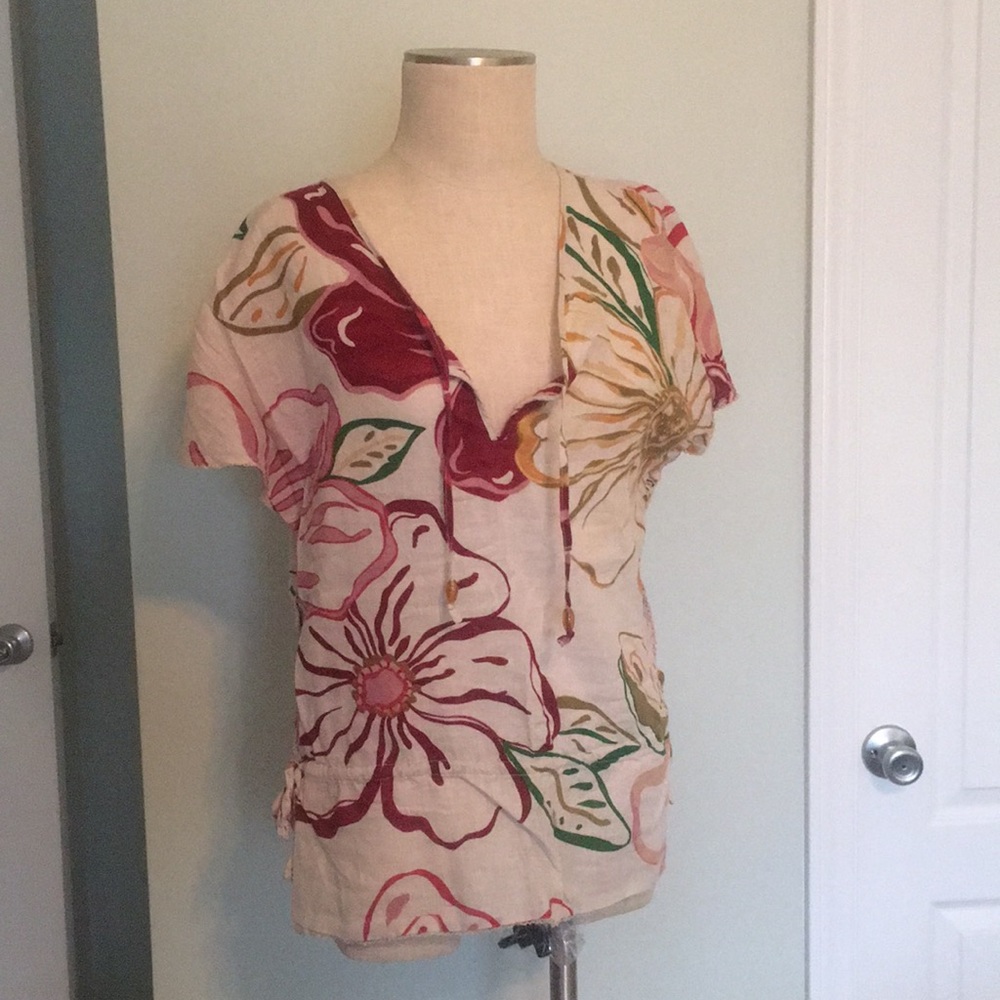 Old Navy Linen Blouse